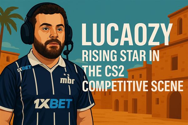 Lucaozy - rising star in the cs2 competitive scene