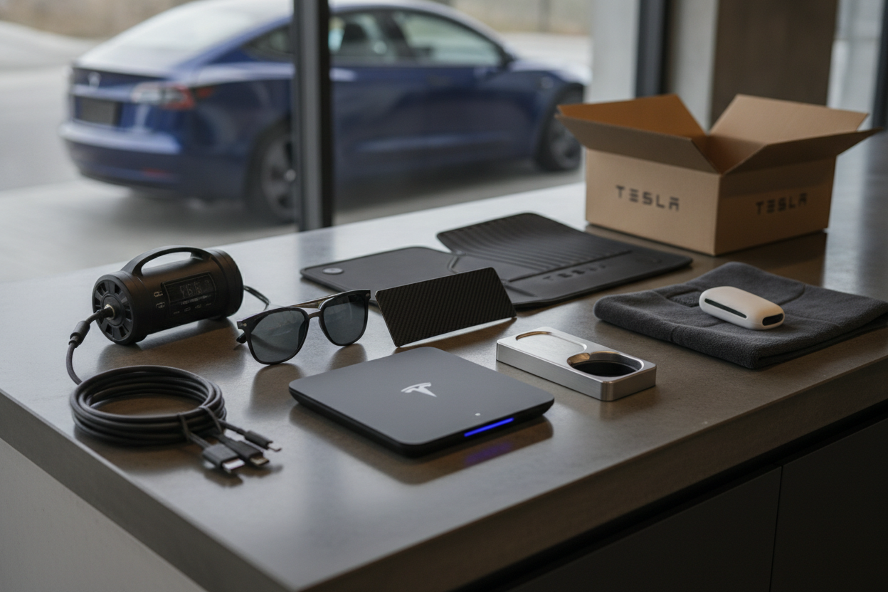 Tesla tillbehör: Guide till de bästa produkterna för din elbil